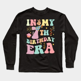 In My 7th Birthday Era b-day gift for girl Long Sleeve T-Shirt